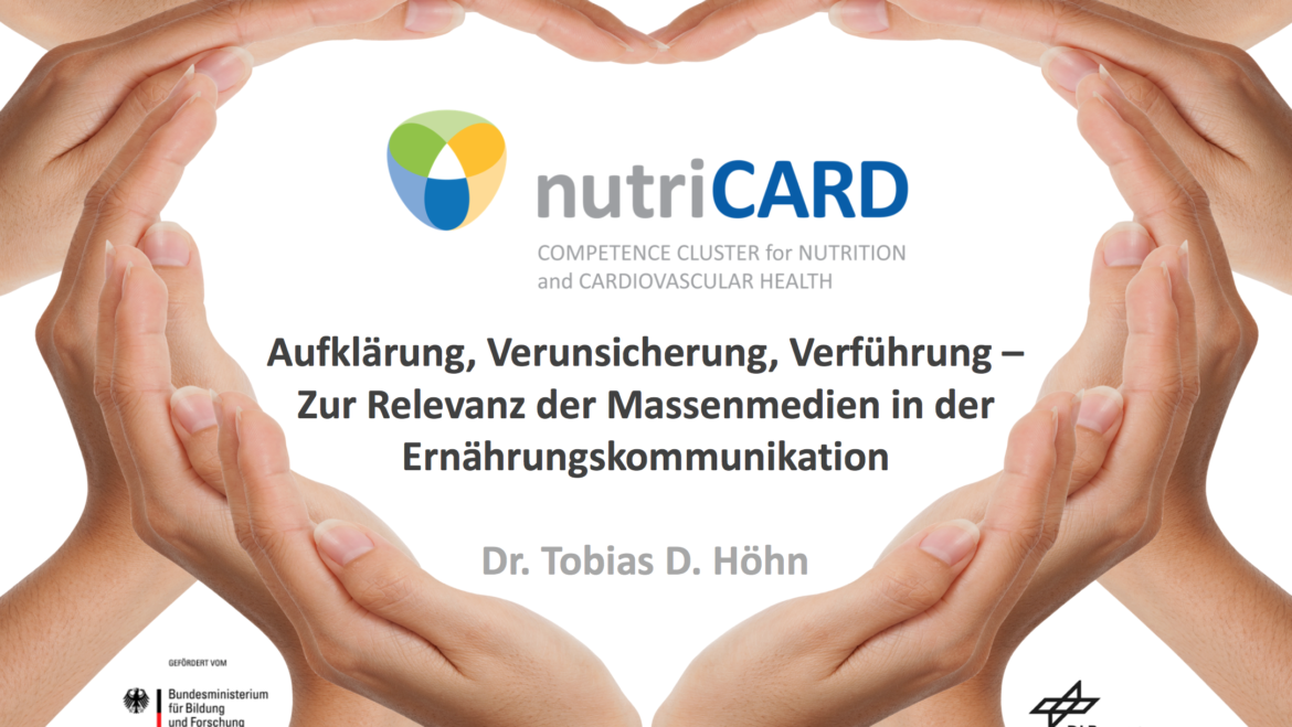 nutriCARD-Clustervollversammlung – Präsentation erster Forschungsergebnisse